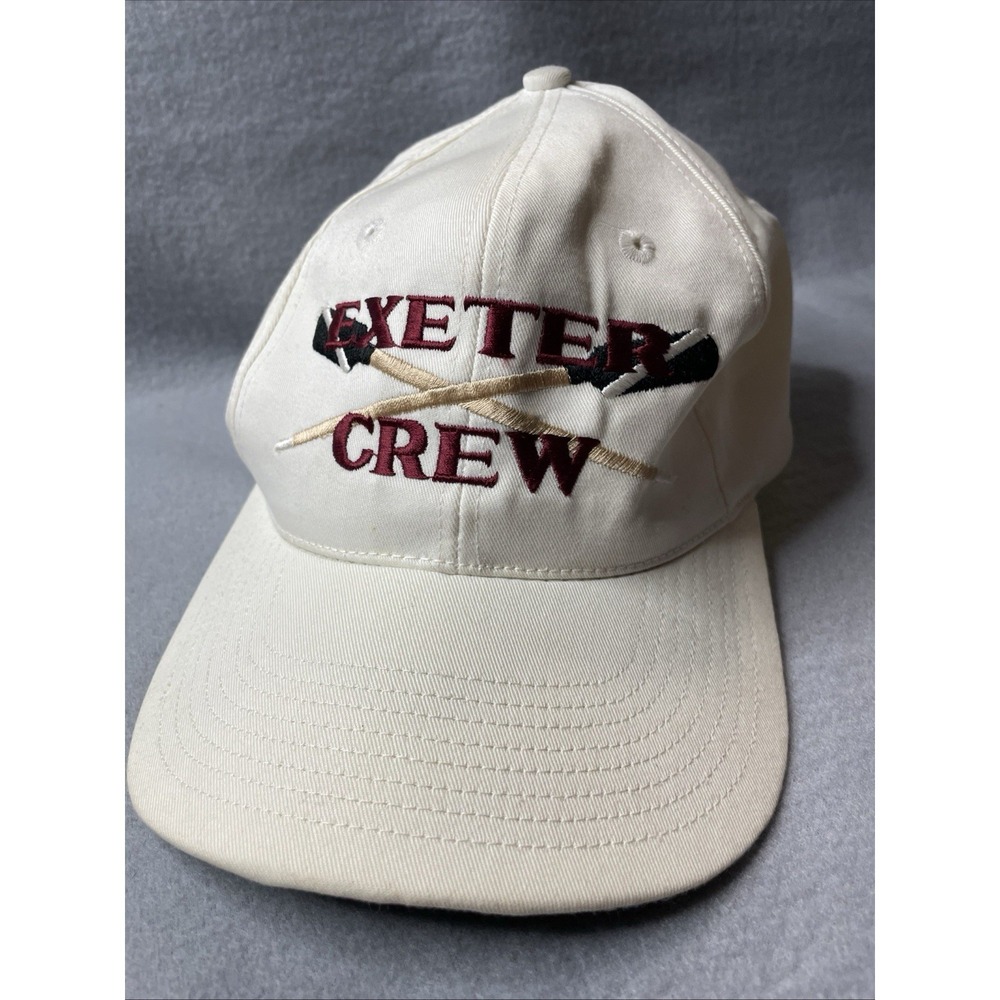 Vintage 90s The Game Strapback Hat‎ Cap Exeter Crew Rowing Team Rare